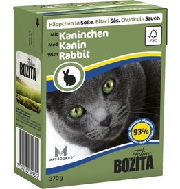Bozita Bozita Cat Tetra Recard Häppchen in Soße Kaninchen 370g