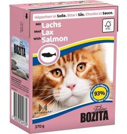 Bozita Bozita Cat Tetra Recard Häppchen in Soße Lachs 370g