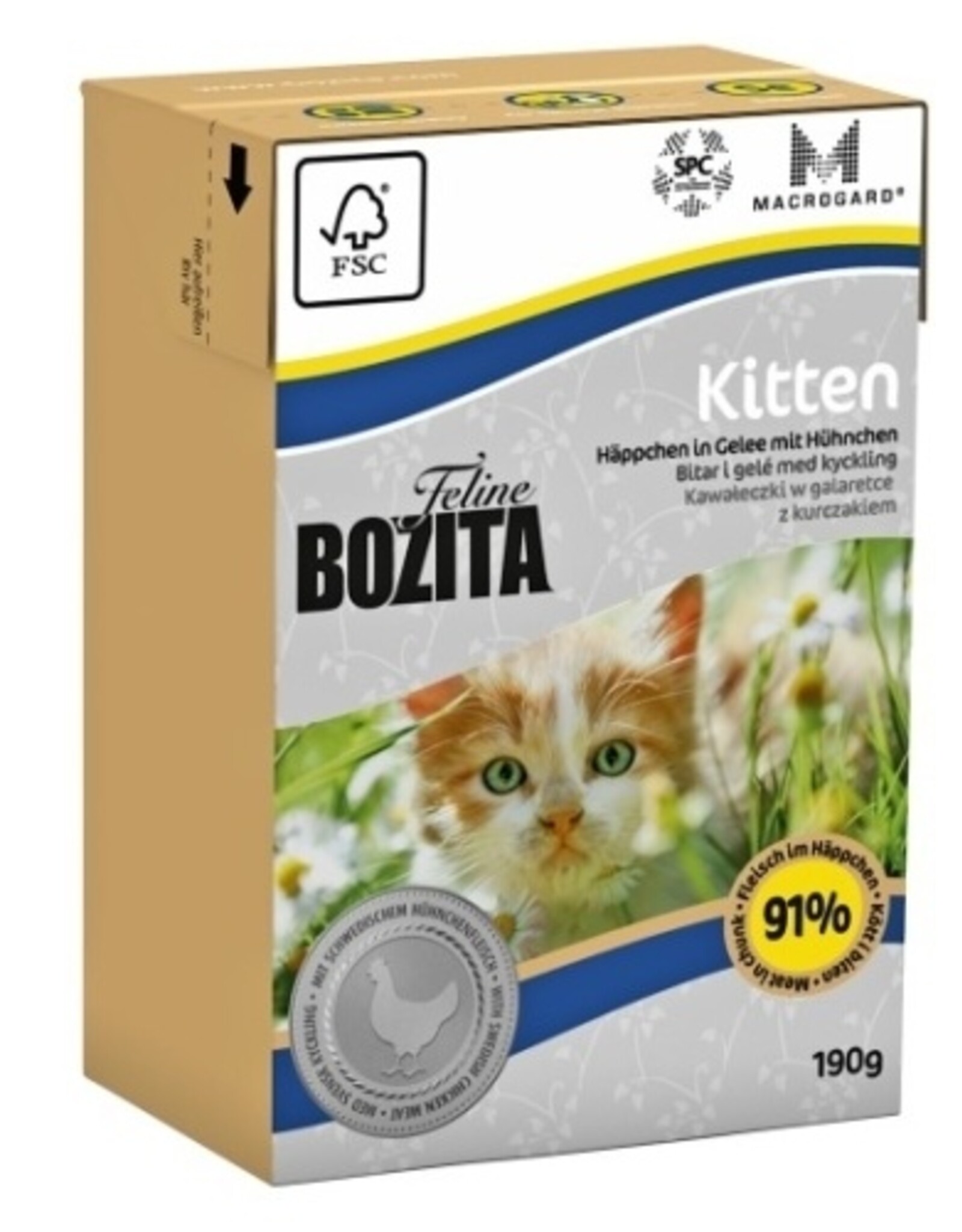 Bozita Bozita Cat Tetra Recard Kitten 190g