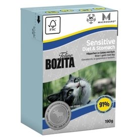 Bozita Bozita Cat Tetra Recard Diet & Stomach - Sensitve 190g
