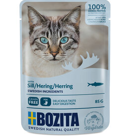 Bozita Bozita Katze Pouch Häppchen in Soße mit Hering 85g