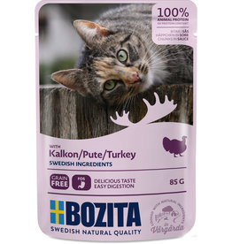 Bozita Bozita Katze Pouch Häppchen in Soße mit Pute 85g