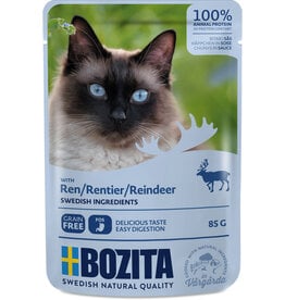 Bozita Bozita Katze Pouch Häppchen in Soße mit Rentier 85g