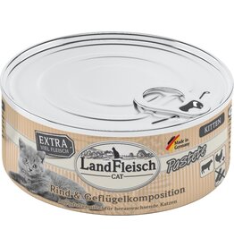 Landfleisch LandFleisch Cat Kitten Pastete Rind+Geflügelkomposition 1
