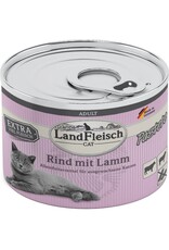 Landfleisch LandFleisch Cat Adult Pastete Rind+Lamm 195g