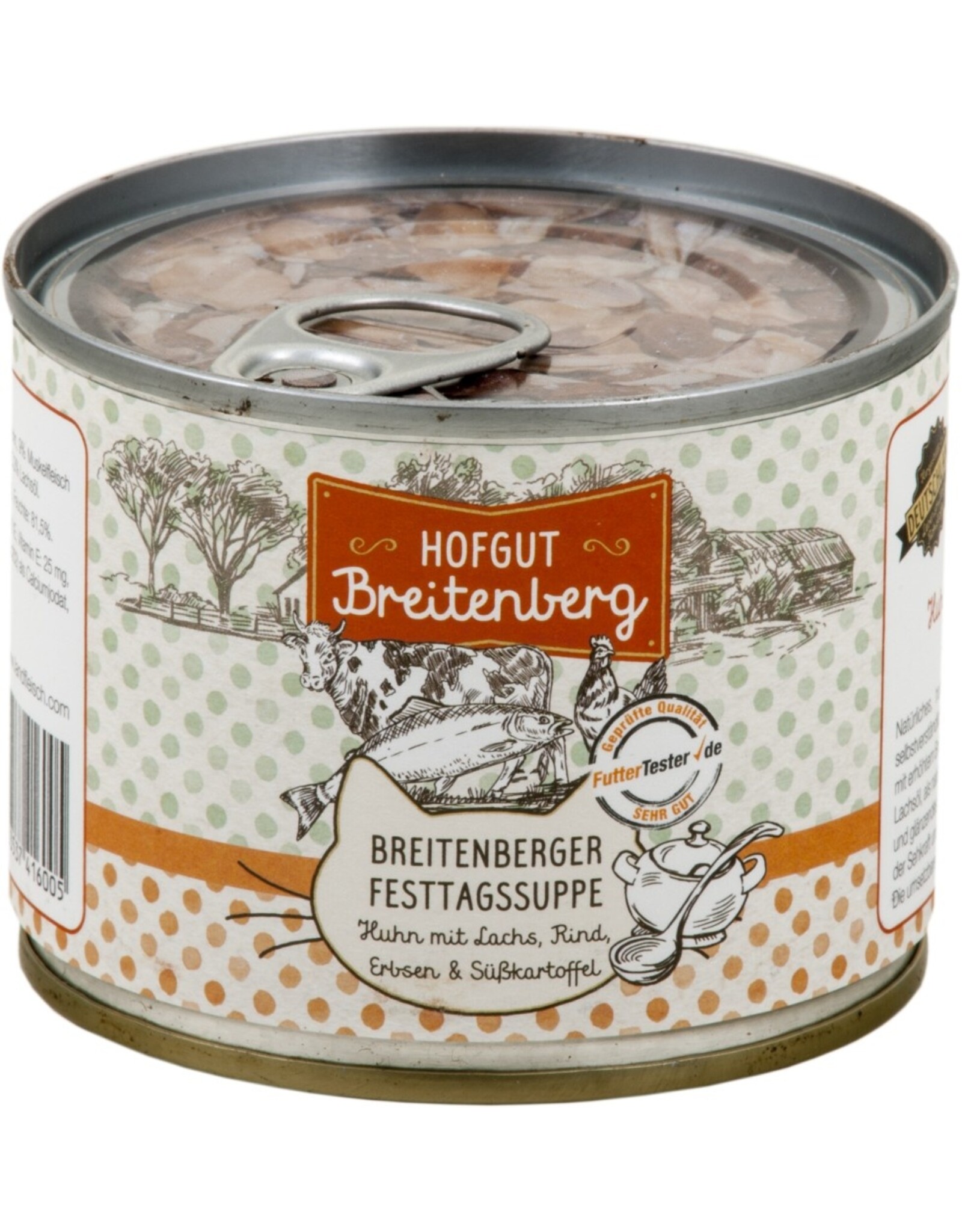 Hofgut Breitenberg Hofgut Breitenberg Cat Breitenberger Festtagssuppe Huhn 180g
