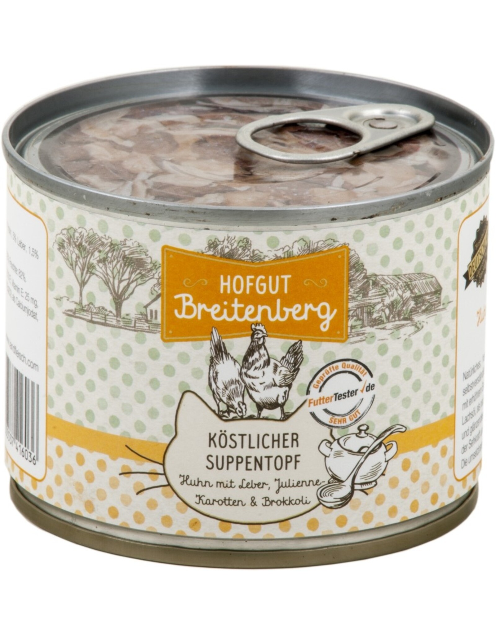 Hofgut Breitenberg Hofgut Breitenberg Cat köstlicher Suppentopf Huhn 180g