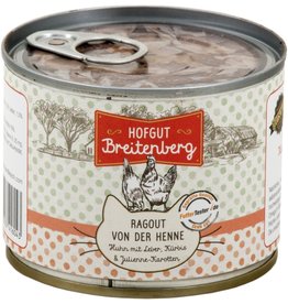 Hofgut Breitenberg Hofgut Breitenberg Cat Ragout von der Henne Huhn 180g