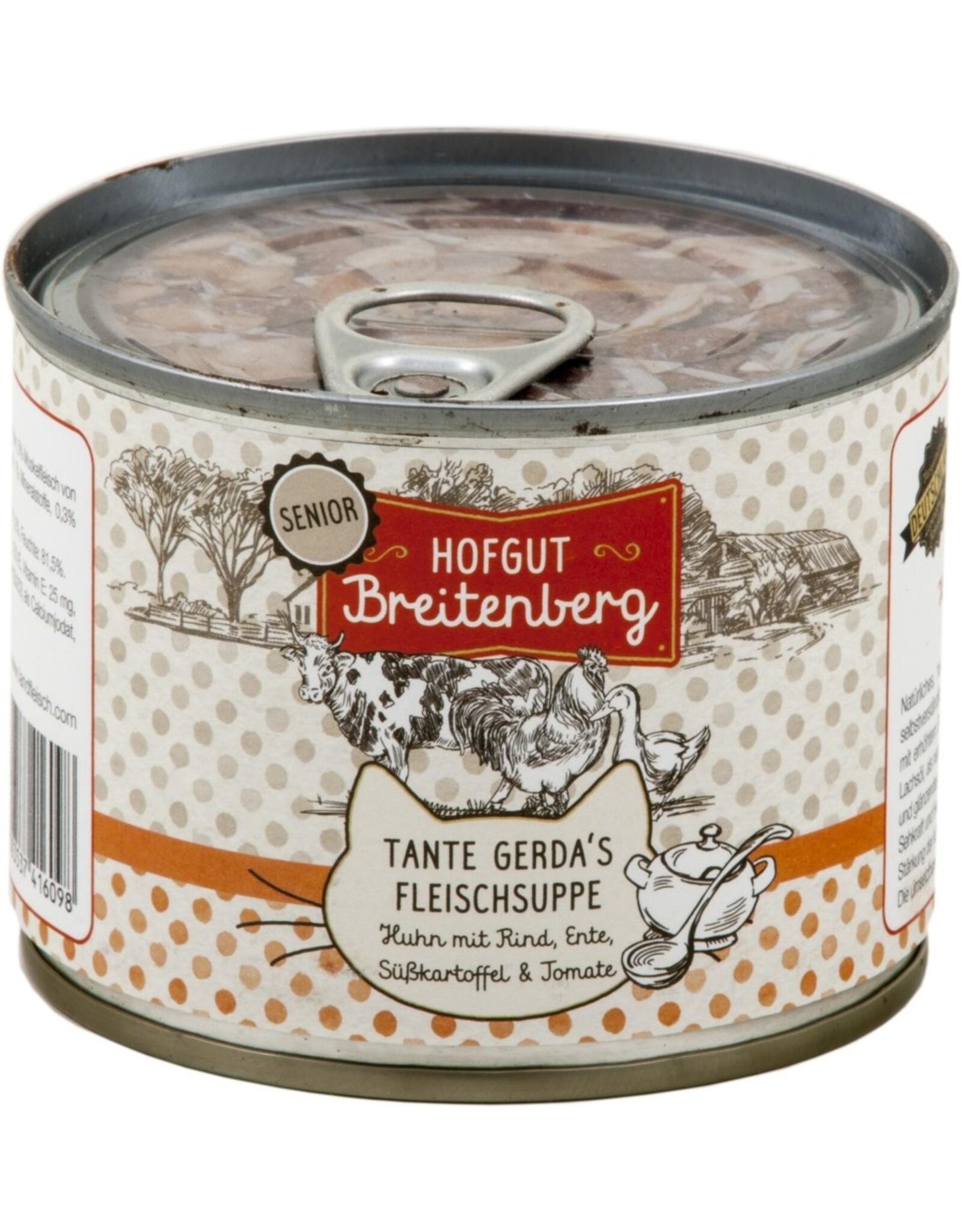 Hofgut Breitenberg Hofgut Breitenberg Cat  Senior Tante Gerdas Fleischtopf Huhn 180g