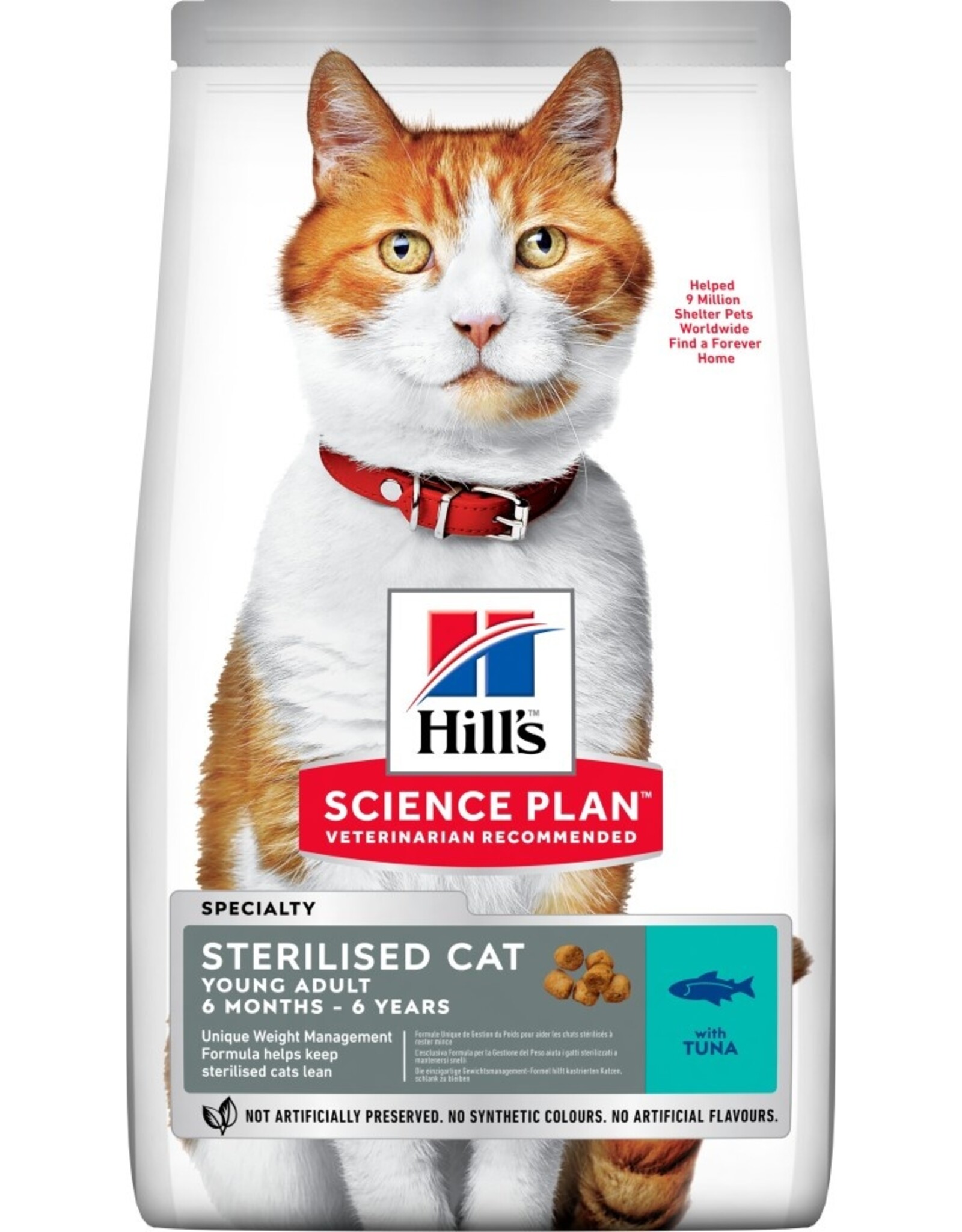 Hills Hills Science Plan Katze Young Adult Steril. Cat Thunfisch 10 kg