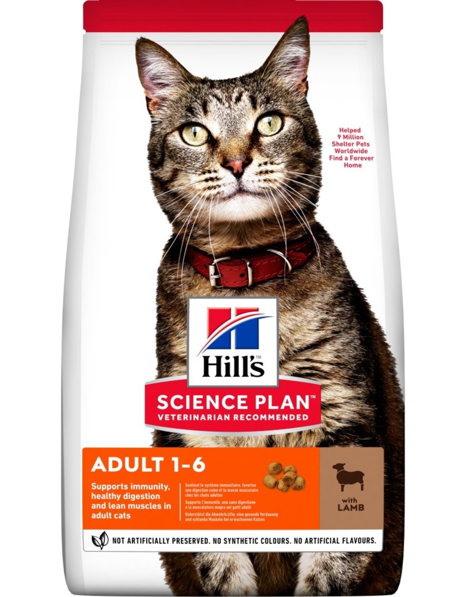 Hills Hills Science Plan Katze Adult Lamm & Reis