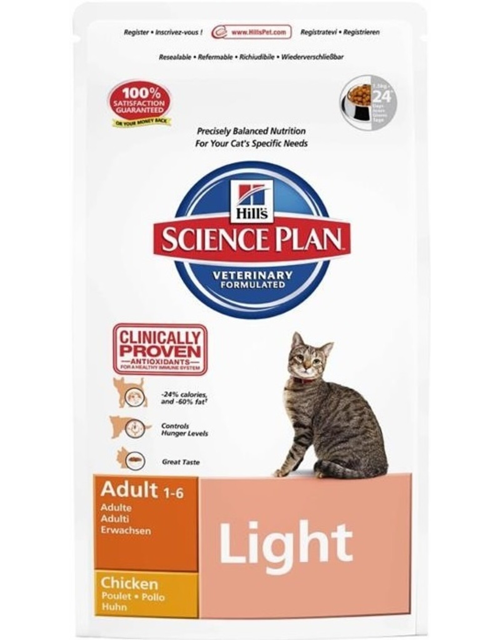 Hills Hills Science Plan Katze Adult Light Huhn