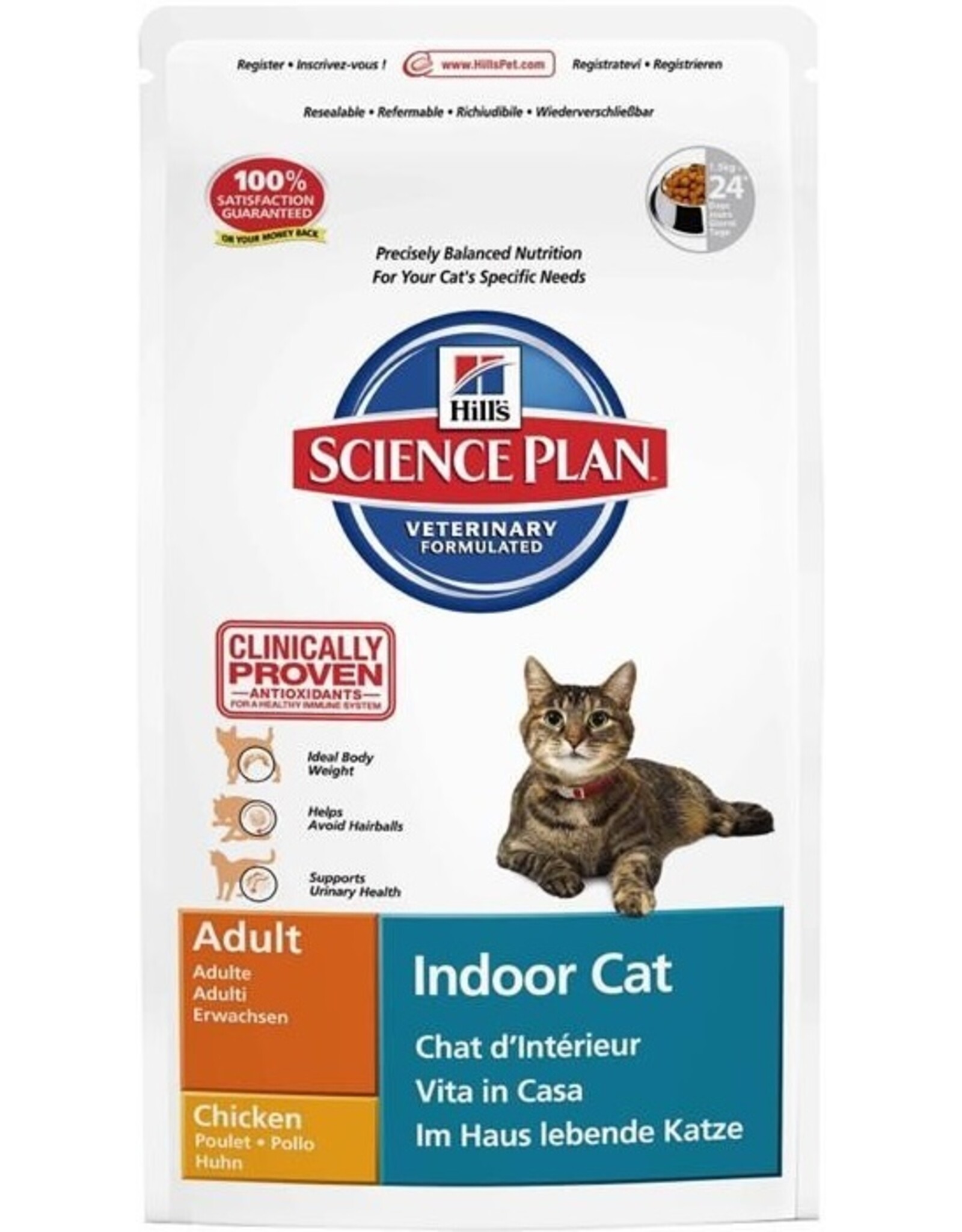 Hills Hills Science Plan Katze Adult Hairball Indoor Huhn