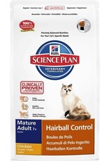 Hills Hills Science Plan Katze Mature Adult 7+ Hairball Indoor Huhn 1,5 kg