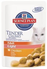 Hills Hills Science Plan Katze  Adult light Huhn Frischebeutel 85g