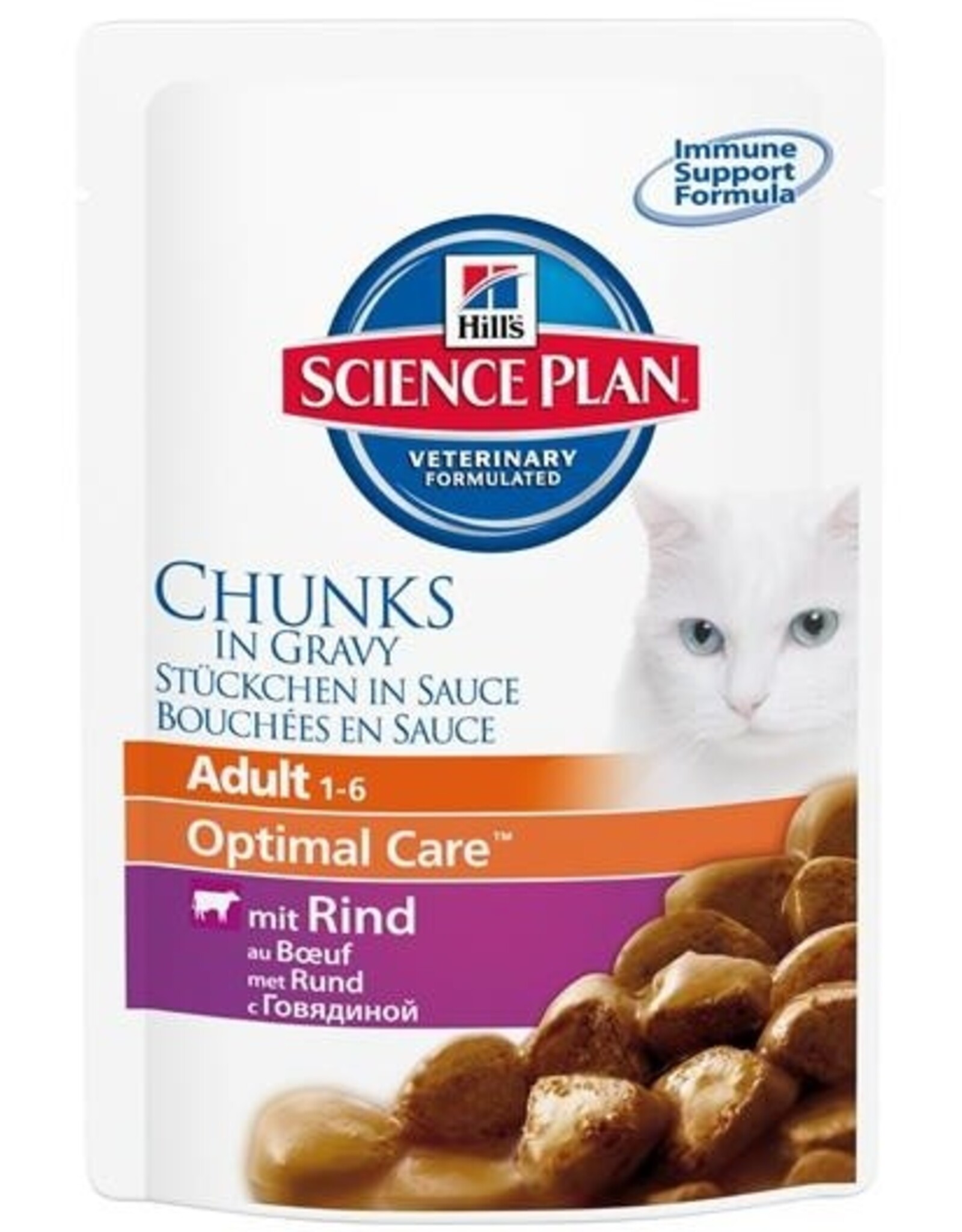 Hills Hills Science Plan Katze Adult Rind Frischebeutel 85g