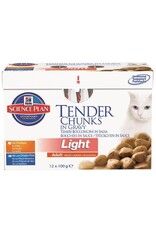 Hills Hills Science Plan Katze  Adult light 6x Huhn & 6x Fisch