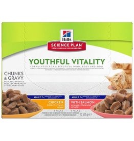 Hills Hills Science Plan Katze YV 6x Huhn & 6x Lachs Multipack