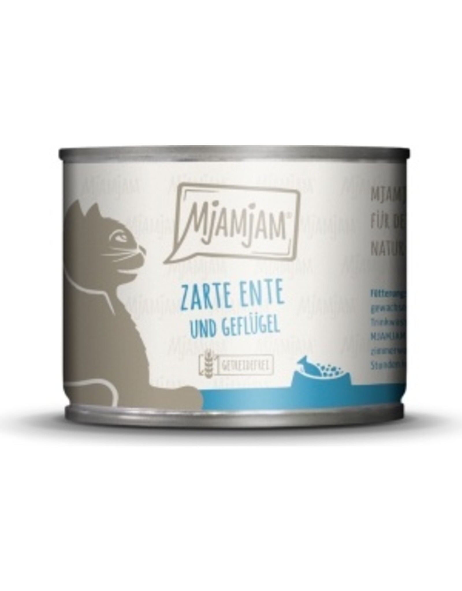 Mjamjam MjAMjAM Katze - zarte Ente & Geflügel an leckeren Möhrchen 200g