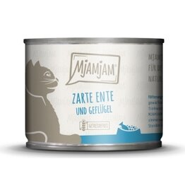 Mjamjam MjAMjAM Katze - zarte Ente & Geflügel an leckeren Möhrchen 200g