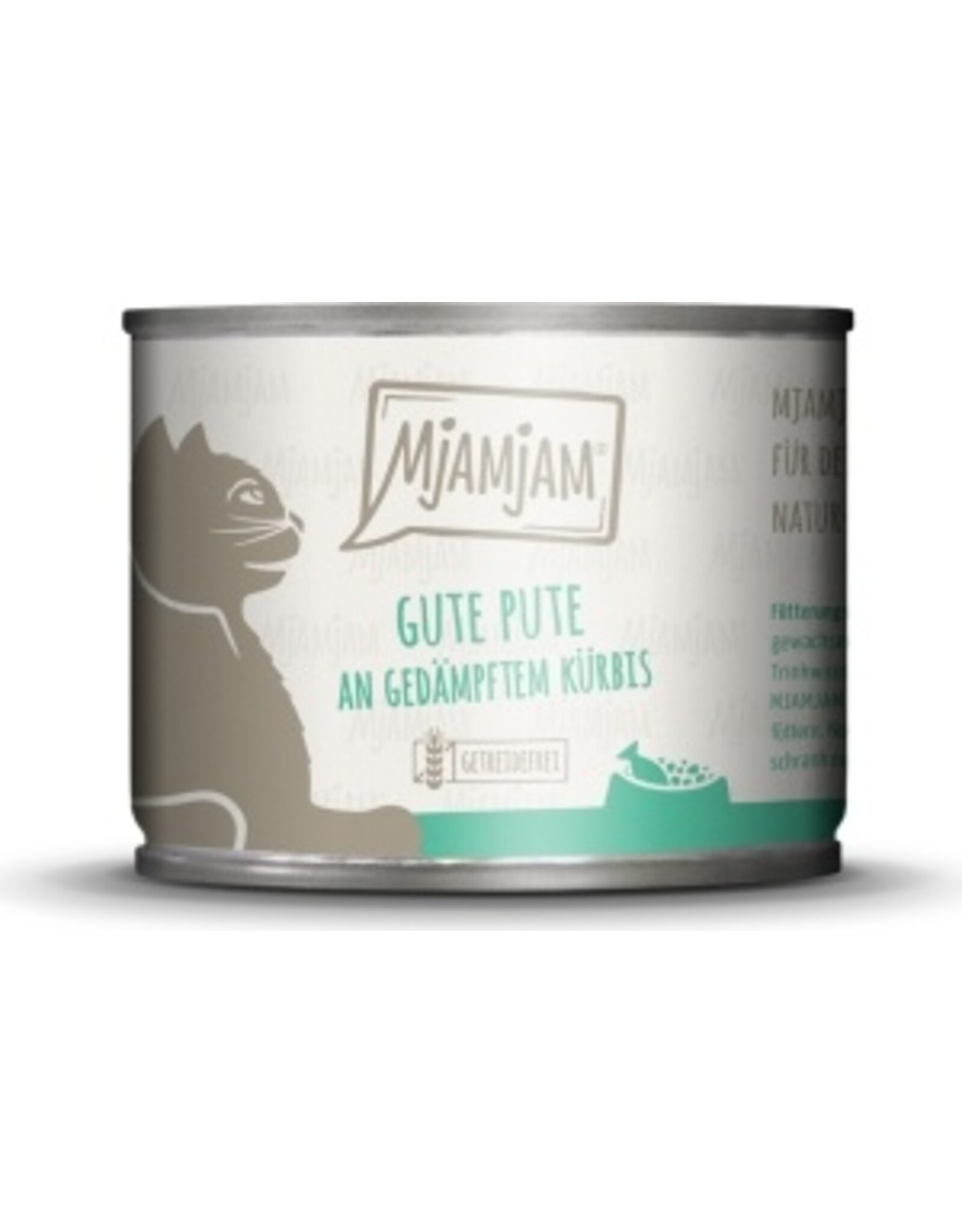 Mjamjam MjAMjAM - Katze gute Pute an gedämpftem Kürbis 200 g