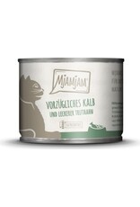 Mjamjam MjAMjAM - Katze vorzügliches Kalb & Truthahn an leckeren Möhrchen 200g