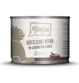 Mjamjam MjAMjAM - Katze köstliches Pferd an gedämpftem Kürbis 200