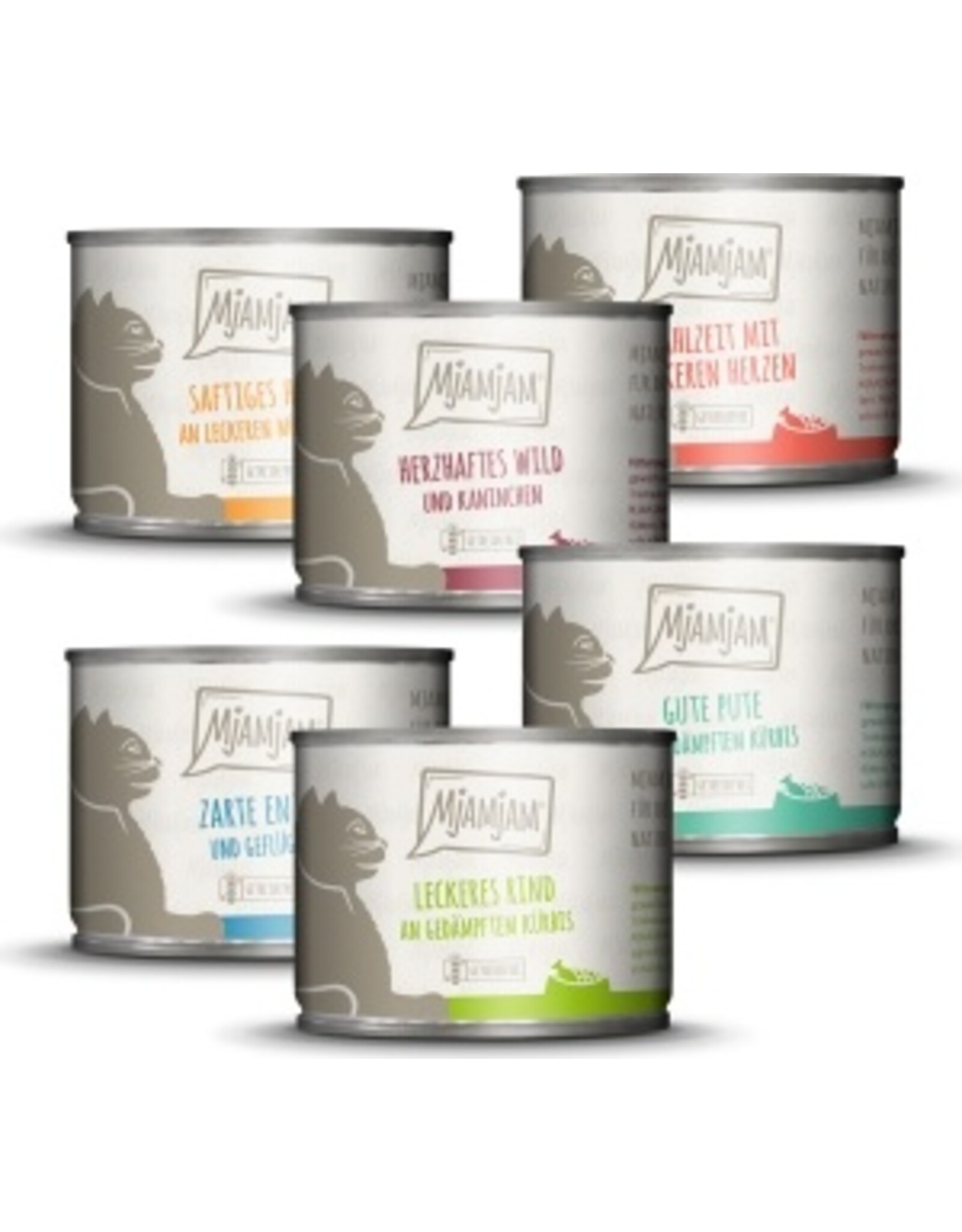 Mjamjam MjAMjAM - Katze Mixpaket III 6x 80g