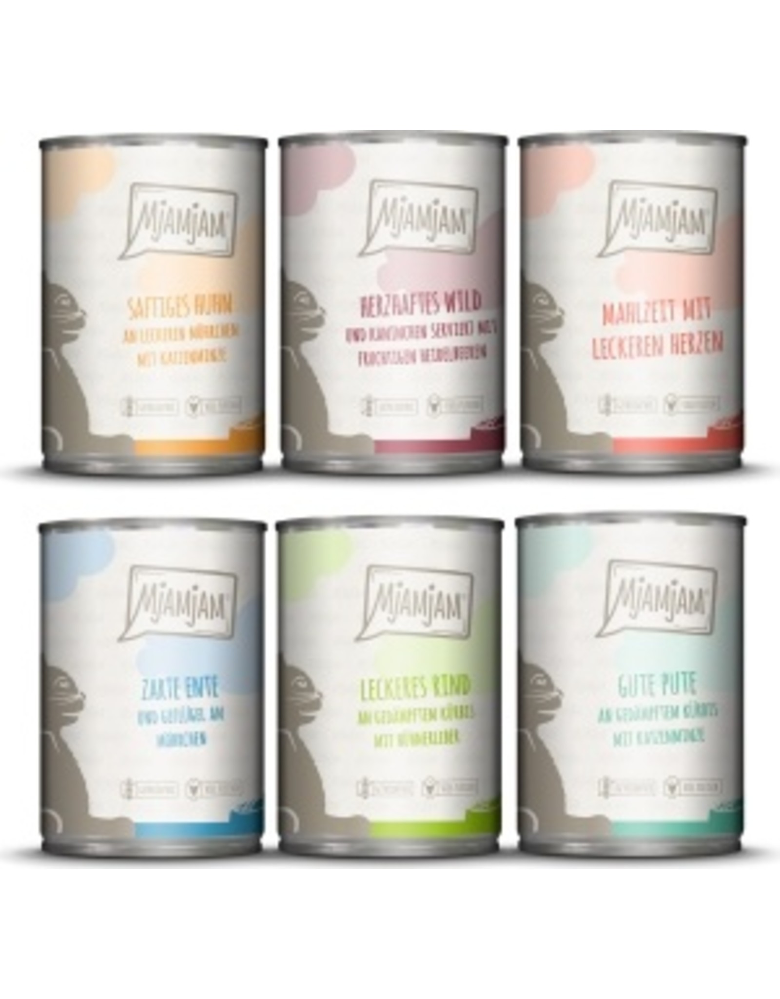 Mjamjam MjAMjAM - Katze Mixpaket III 6x400g