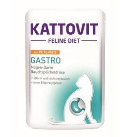 Kattovit Kattovit Gastro Pute & reis 85g Frischebeutel