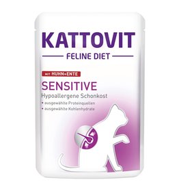 Kattovit Kattovit Feline Diet Sensitive Huhn + Ente 85g PB
