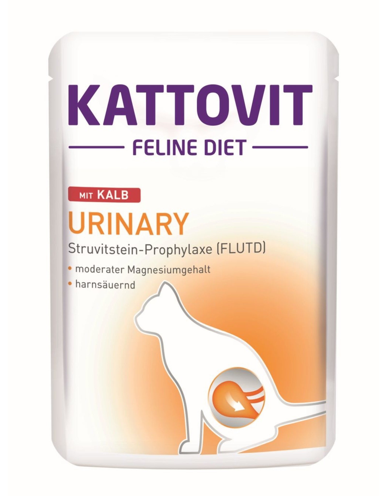 Kattovit Kattovit Urinary Kalb 85g Frischebeutel