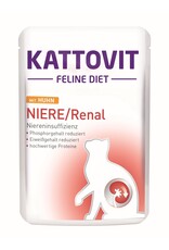 Kattovit Kattovit Feline Diet Niere/Renal mit Huhn 85g PB