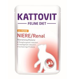 Kattovit Kattovit Feline Diet Niere/Renal mit Huhn 85g PB
