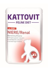 Kattovit Kattovit Feline Diet Niere/Renal mit Rind 85g PB