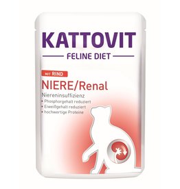 Kattovit Kattovit Feline Diet Niere/Renal mit Rind 85g PB