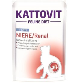 Kattovit Kattovit Feline Diet Niere/Renal mit Ente 85g PB