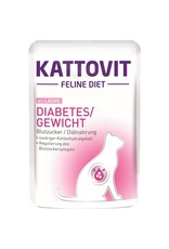 Kattovit KATTOVIT Diabetes/Gewicht Lachs 85g