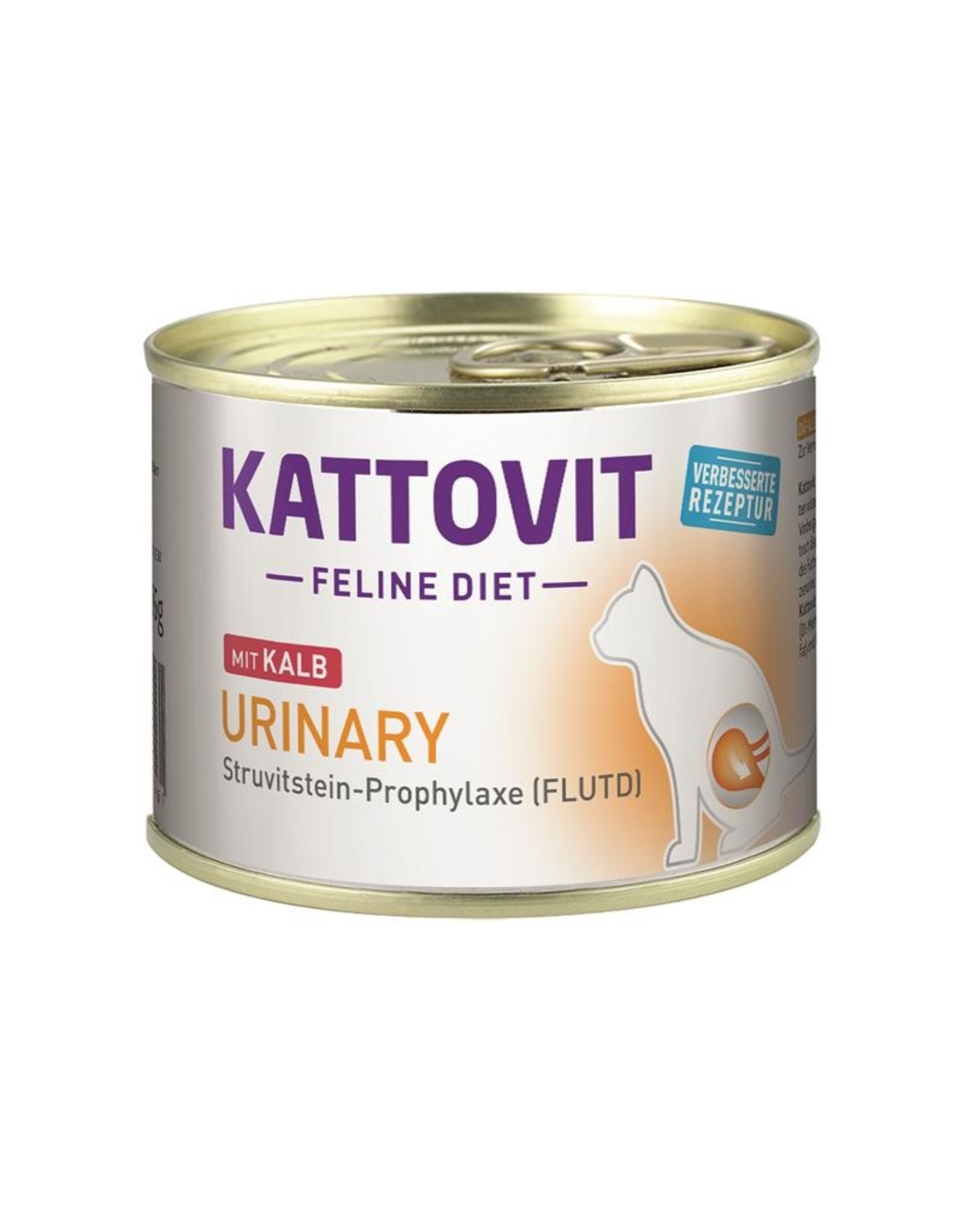 Kattovit Kattovit Feline Diet Urinary Kalb 185g