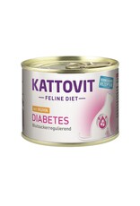 Kattovit Kattovit Feline Diet Diabetes/Gewicht Huhn 185g