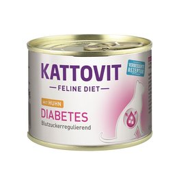 Kattovit Kattovit Feline Diet Diabetes/Gewicht Huhn 185g