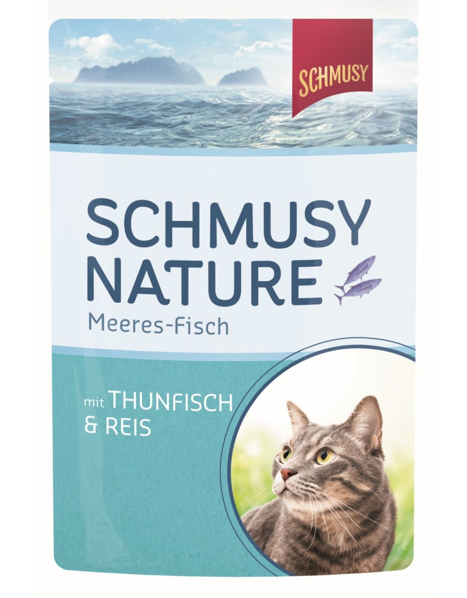 Kattovit Schmusy Frischebeutel Fisch Thunfisch & Reis 100g