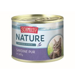 Kattovit Schmusy Nature Meeres-Fisch Sardine pur 185g Dose