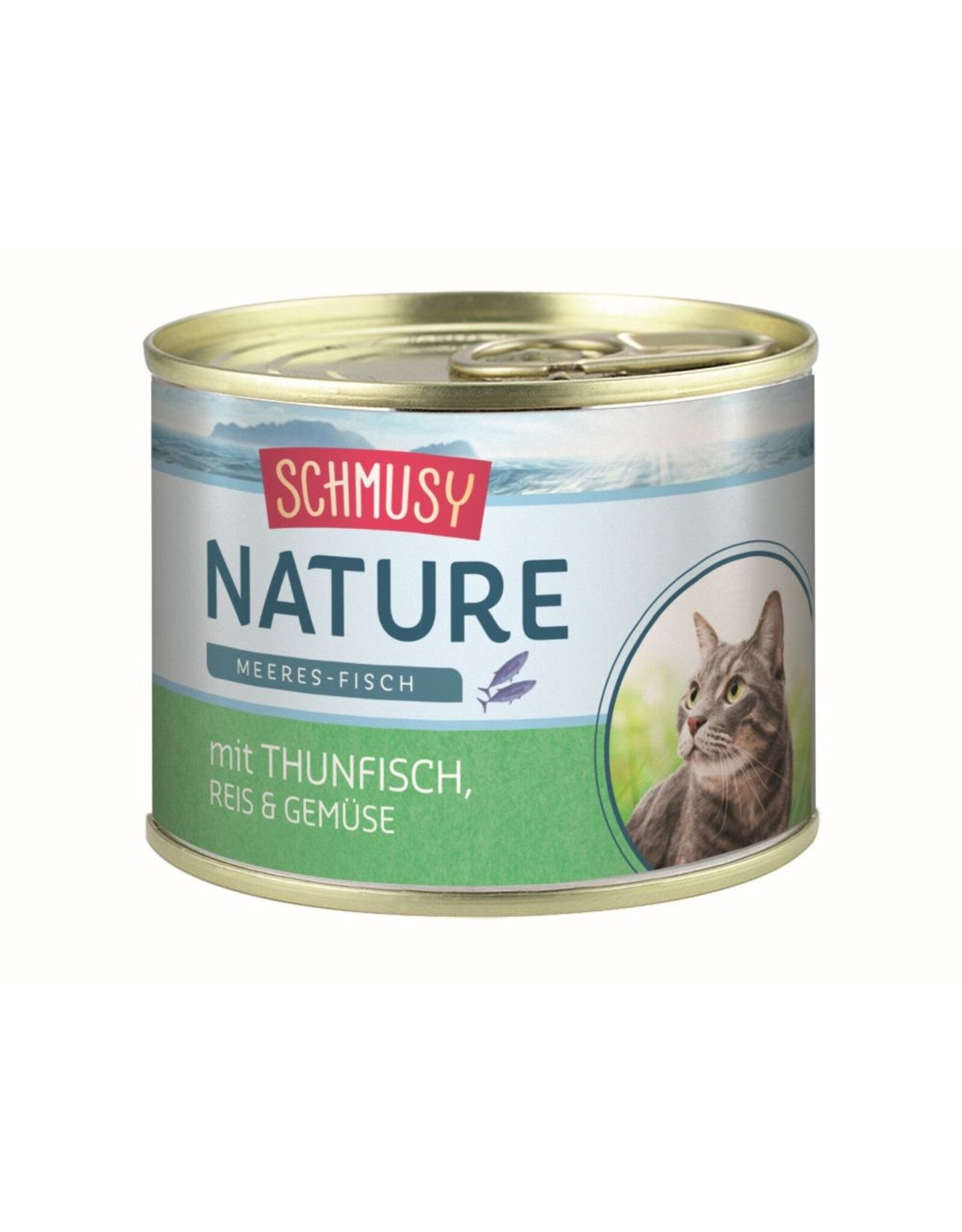Kattovit Schmusy Nature Meeres-Fisch Thun, Reis & Gemüse 185 g