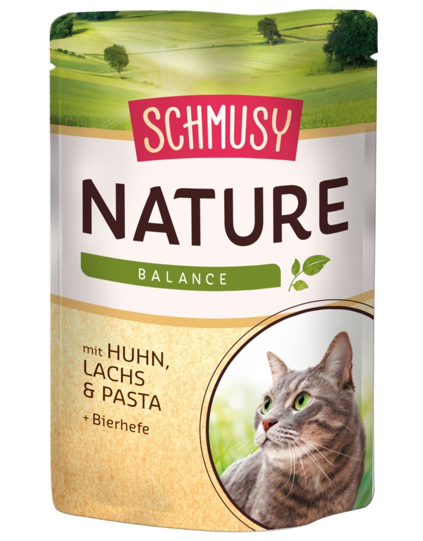 Kattovit Schmusy Natures Menü Huhn und Lachs 100g