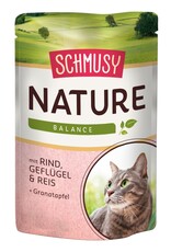 Kattovit Schmusy Natures Menü Rind und Geflügel 100g