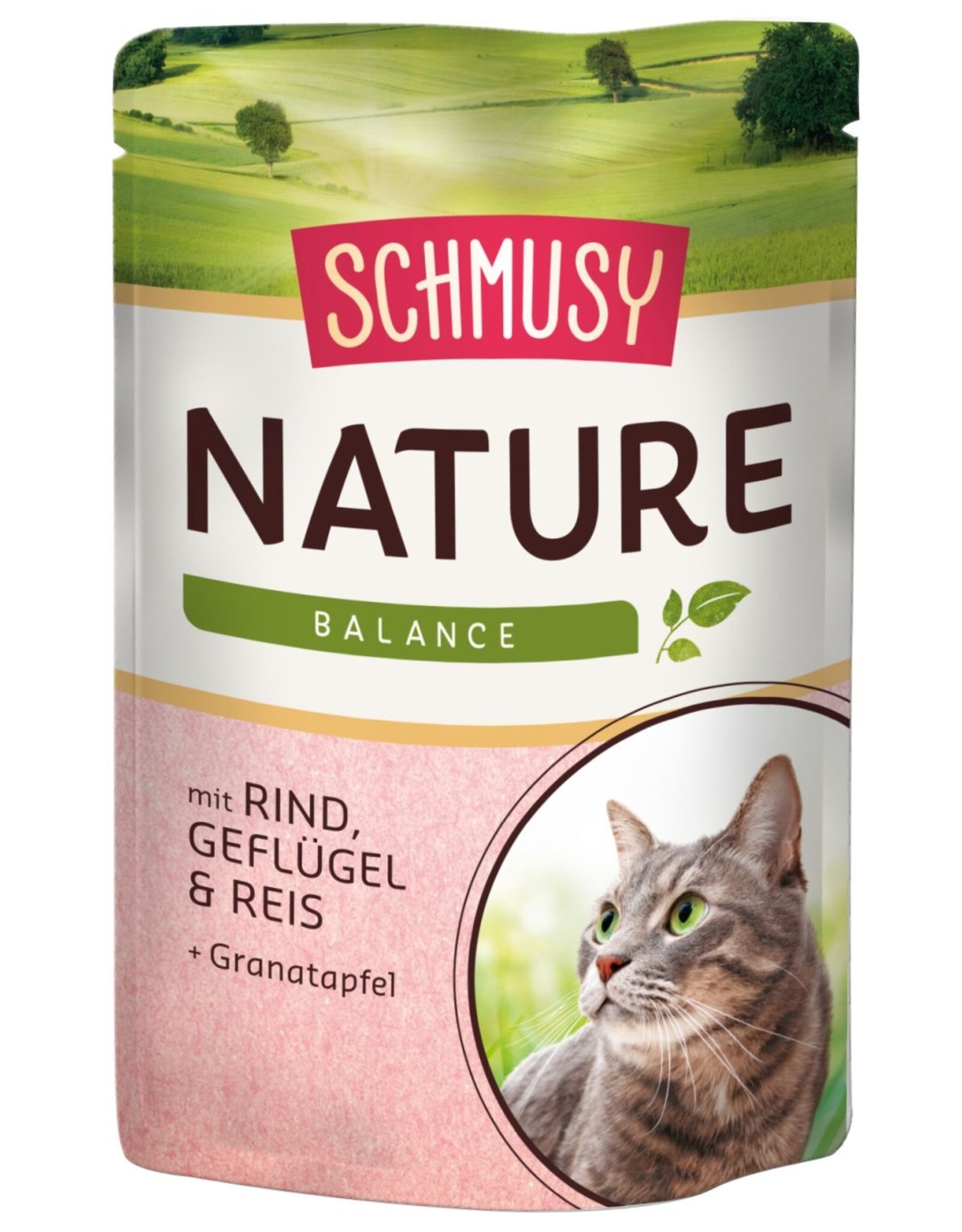 Kattovit Schmusy Natures Menü Rind und Geflügel 100g