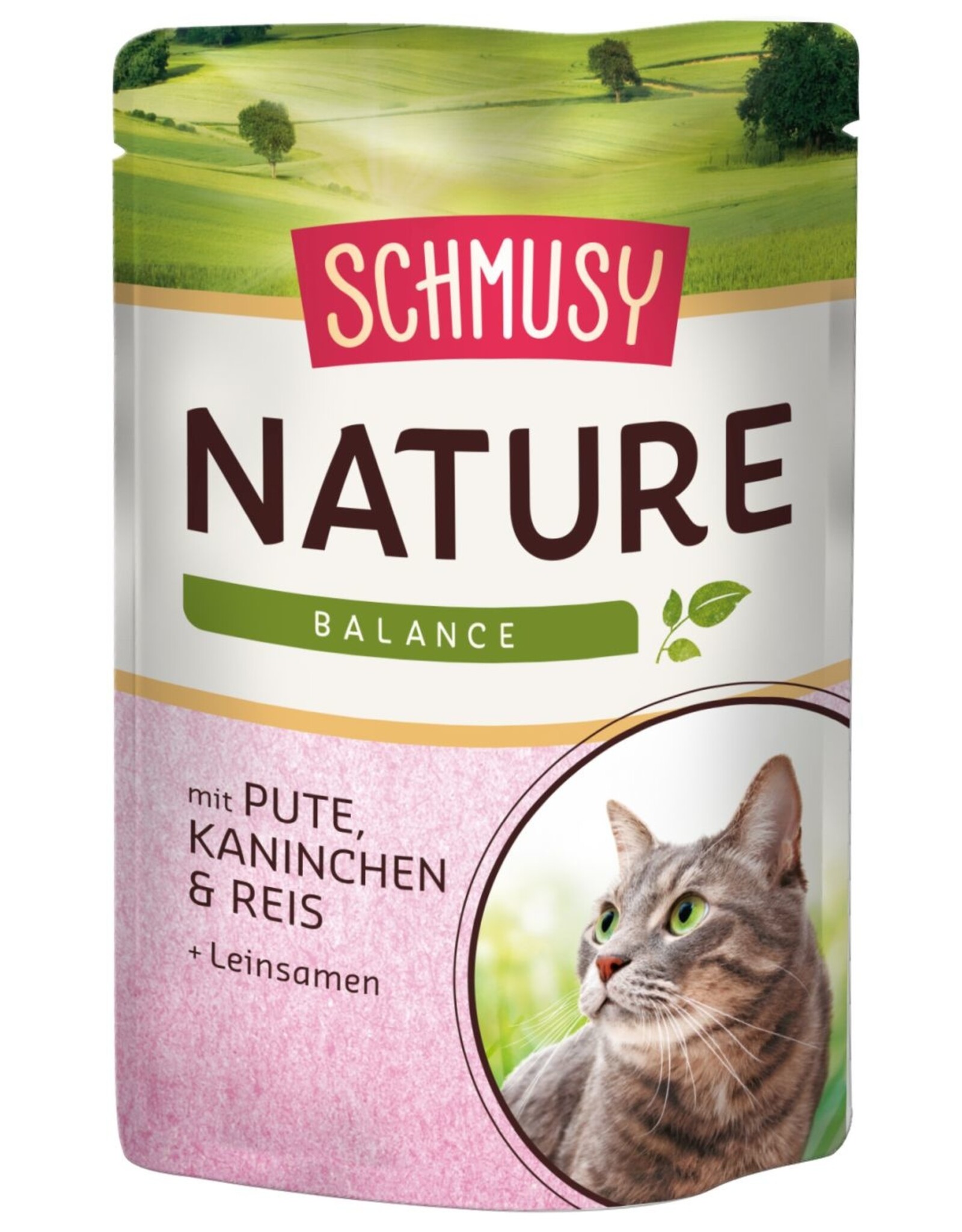 Kattovit Schmusy Natures Menü Pute und Kaninchen 100g
