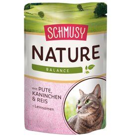 Kattovit Schmusy Natures Menü Pute und Kaninchen 100g