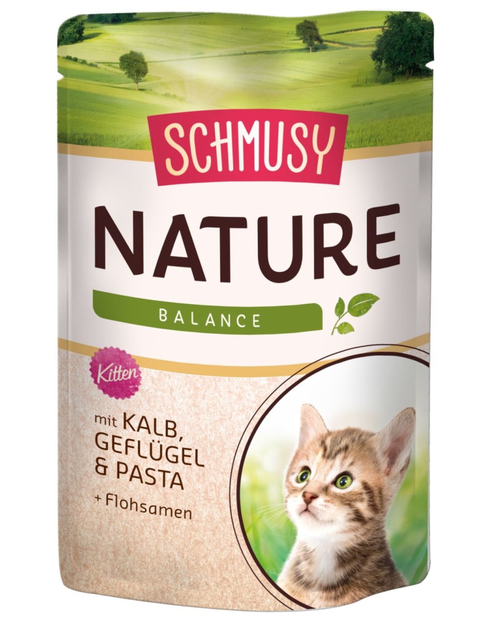 Kattovit Schmusy Natures Menü Kitten Kalb 100g